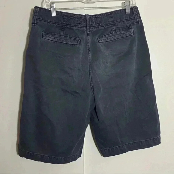 🎈American Eagle Longboard washed black men’s Cargo shorts pants size 30 - Picture 2 of 7